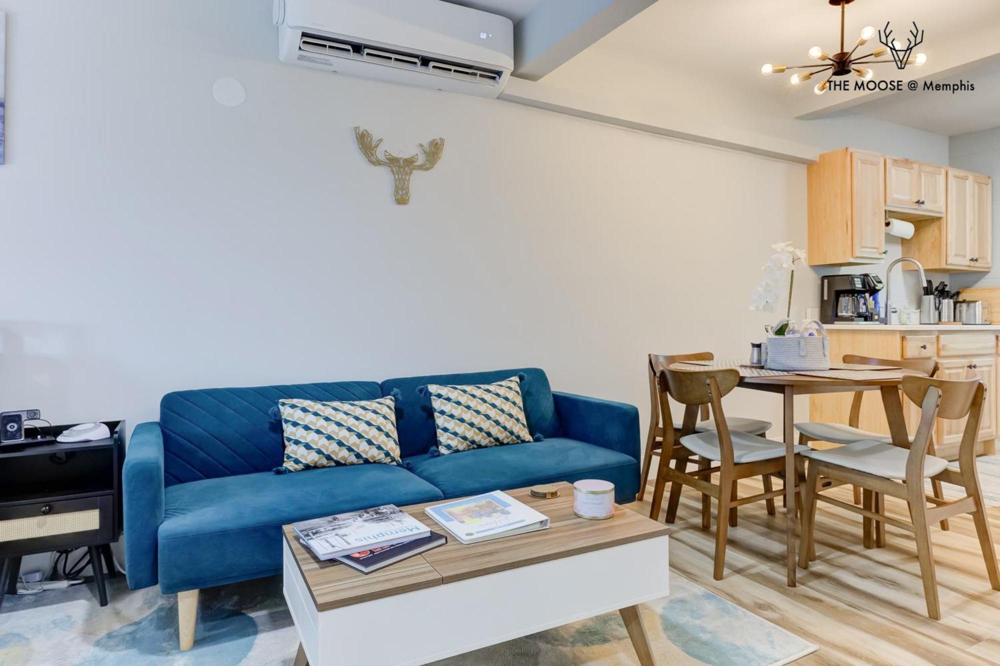 The Moose #11 - Luxe Modern Loft With King Bed, Free Parking & Wi-Fi Apartment เมมฟิส ภายนอก รูปภาพ