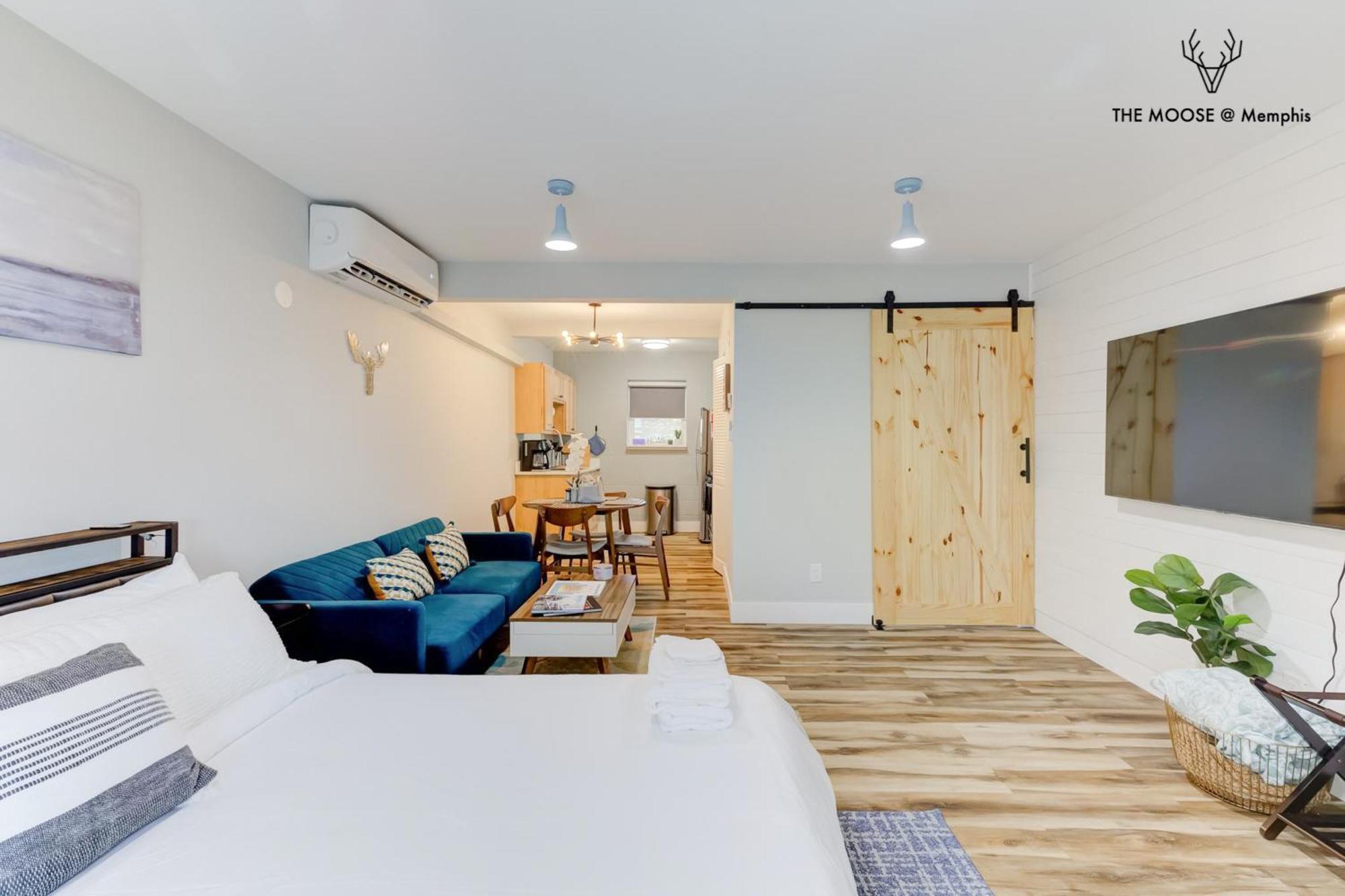 The Moose #11 - Luxe Modern Loft With King Bed, Free Parking & Wi-Fi Apartment เมมฟิส ภายนอก รูปภาพ