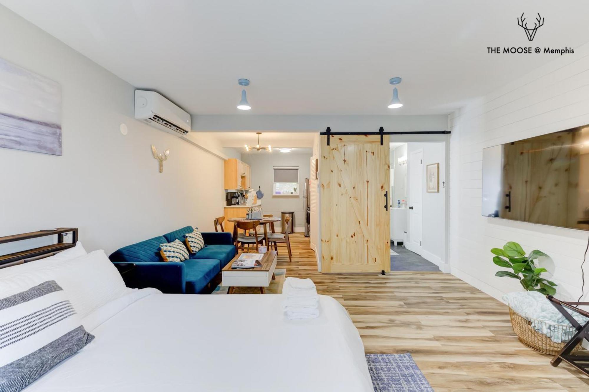 The Moose #11 - Luxe Modern Loft With King Bed, Free Parking & Wi-Fi Apartment เมมฟิส ภายนอก รูปภาพ