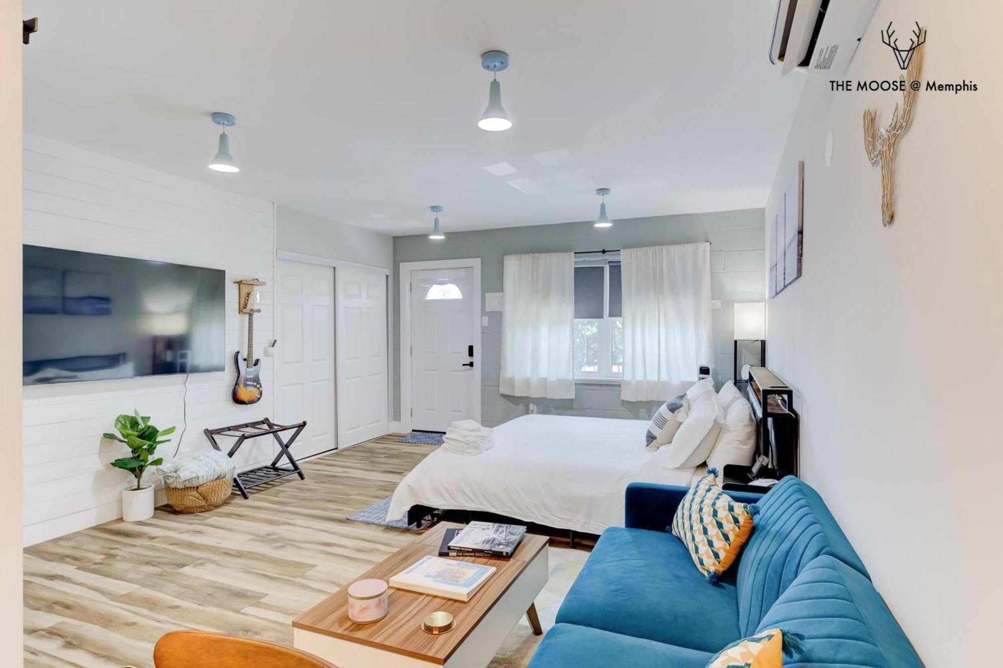 The Moose #11 - Luxe Modern Loft With King Bed, Free Parking & Wi-Fi Apartment เมมฟิส ภายนอก รูปภาพ