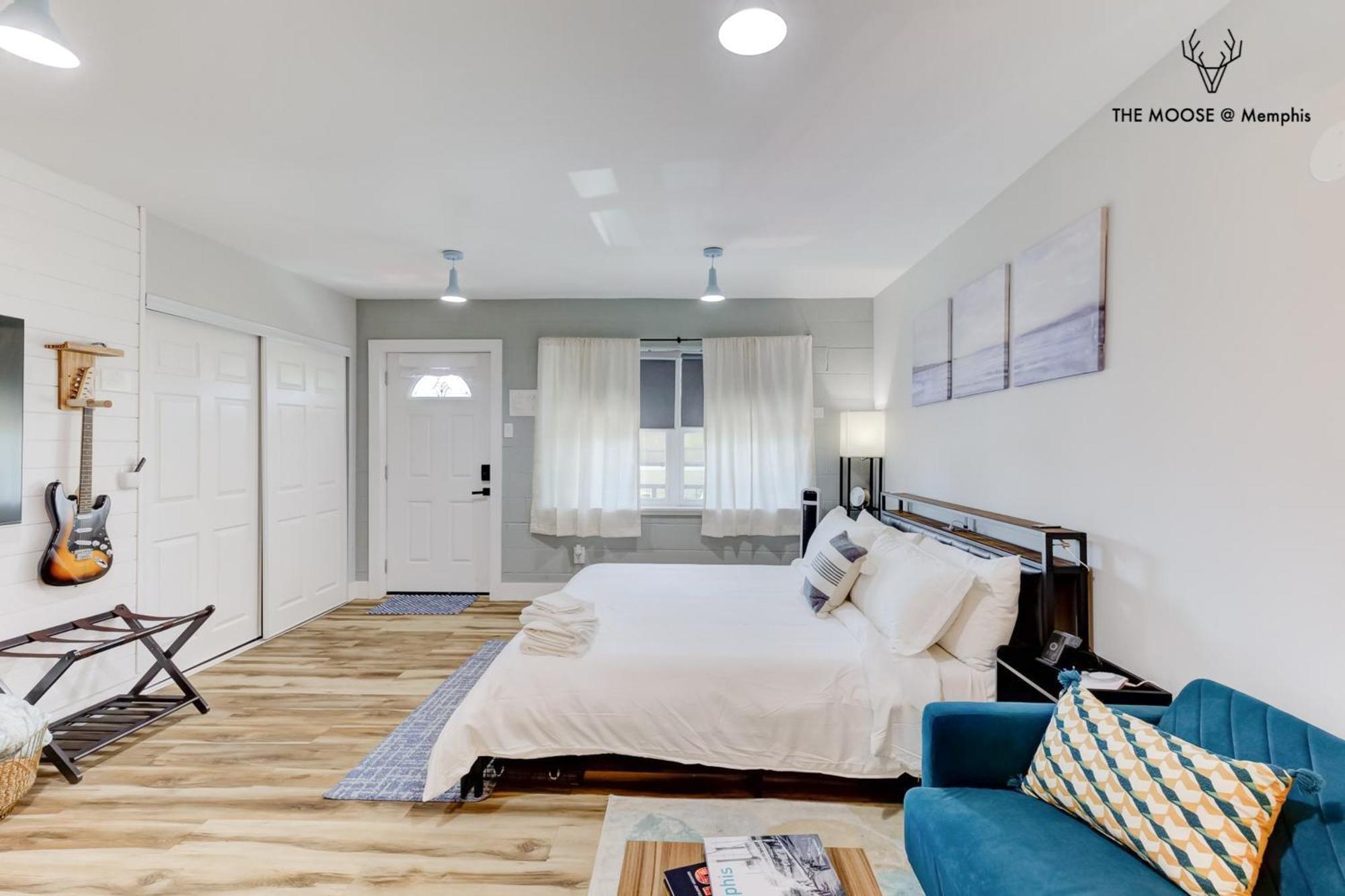 The Moose #11 - Luxe Modern Loft With King Bed, Free Parking & Wi-Fi Apartment เมมฟิส ภายนอก รูปภาพ