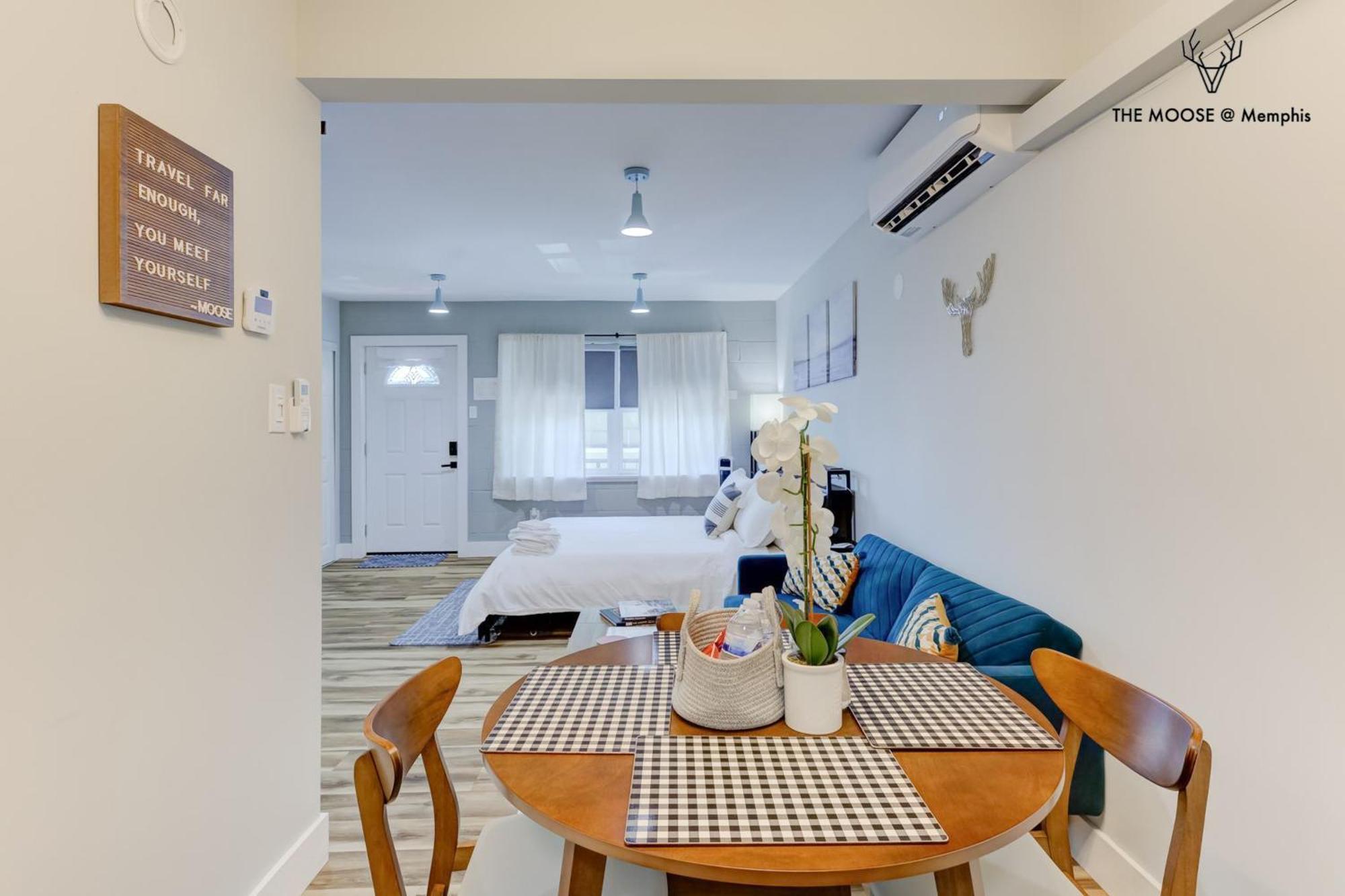 The Moose #11 - Luxe Modern Loft With King Bed, Free Parking & Wi-Fi Apartment เมมฟิส ภายนอก รูปภาพ