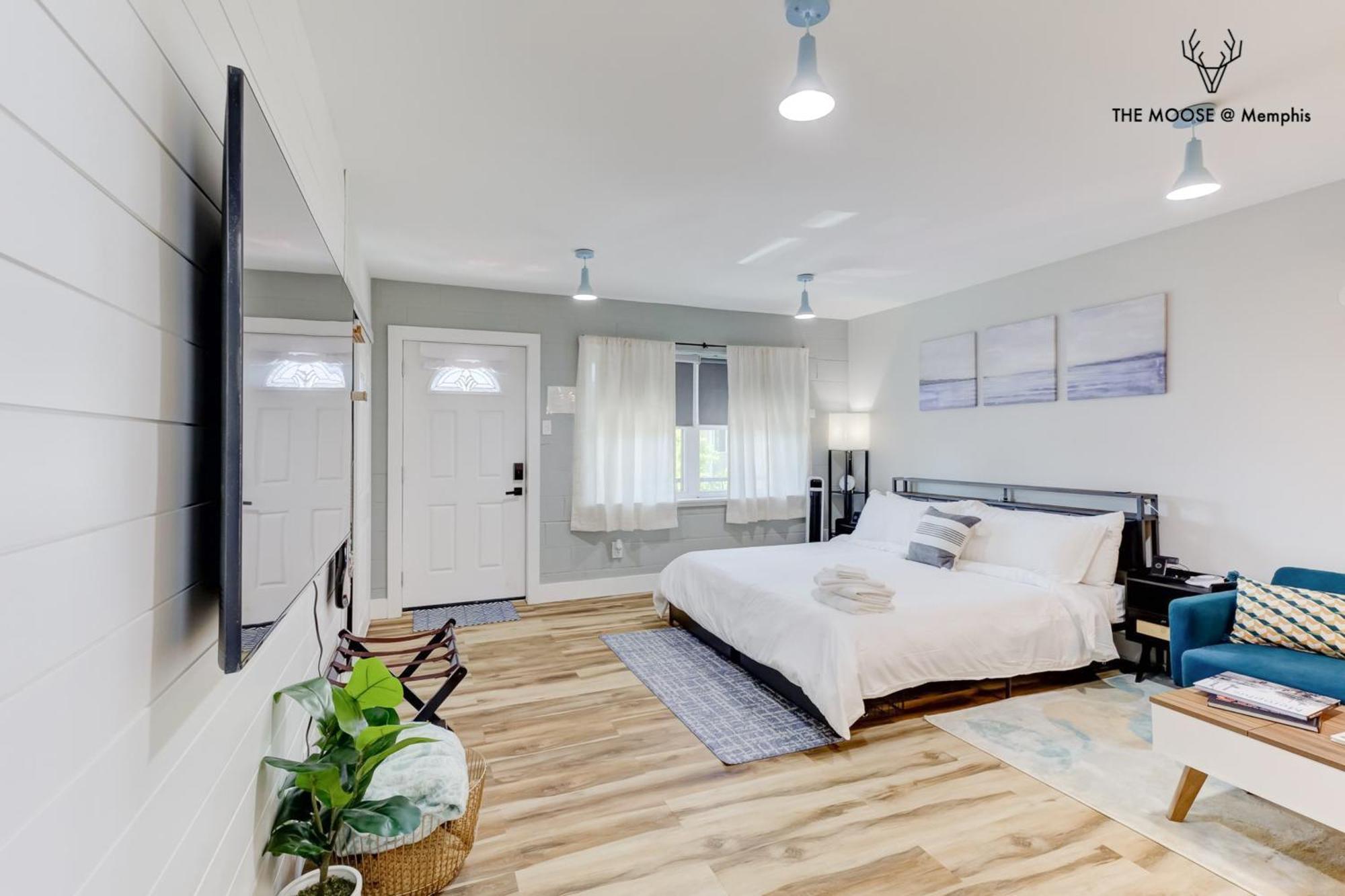 The Moose #11 - Luxe Modern Loft With King Bed, Free Parking & Wi-Fi Apartment เมมฟิส ภายนอก รูปภาพ
